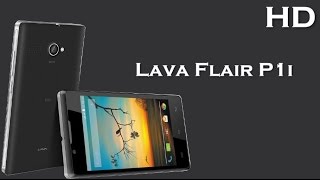 Lava Flair P1i comes with 4 0 Inch Display 1400mAh battery, 256MB RAM, Android 4 4 KitKat