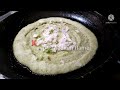 ఉల్లి పెసరట్టు onion pesarattu recipe for breakfast pesara dosa with palli chutney pesarattu healthy