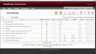 CMS Tutorial 2. How to add Content to your website