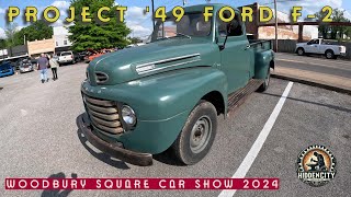 49 Ford F2 - Woodbury Car show 2024