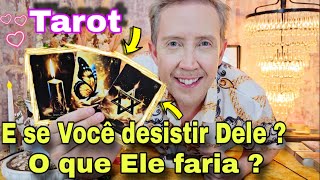 E SE VOCÊ DESISTIR DELE  O QUE ELE FARIA ? O QUE ACONTECERIA COM VOCÊ E COM ELE?rei do oraculo hoje