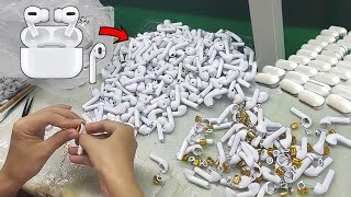 FACTORY में AIRPODS कैसे बनता है?AirPods And AirPod Cover Manufacture | AirPods Production.