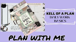 Plan with me ~ Kell of a Plan and The Happy Planner~ Classic Size