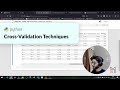 Python Implementation of Cross Validation and Its Types || Machine Learning For Beginners.