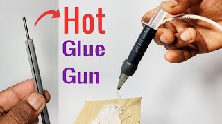 How to make hot glue gun using pencil  ll DIY USB hot glue gun