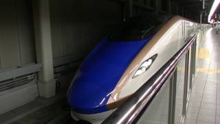 E7系 F6編成【はくたか590号】金沢駅発車