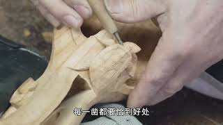 传统墨斗的制作全过程，真的是太牛了