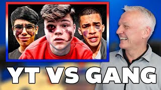 When YouTubers Mess With Real Gangsters REACTION | OFFICE BLOKES REACT!!
