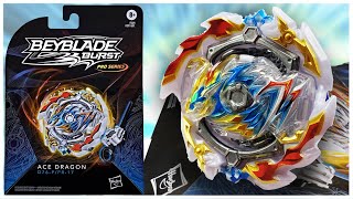 NEW Ace Dragon Drake-P Reboot-P Zan Beyblade Burst Pro Series Review