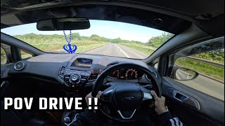FORD FIESTA ST POV DRIVE | COUNTRY SIDE ROADS!!