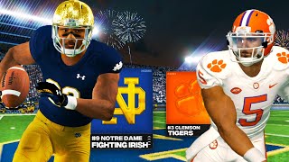 PRIME TIME Week! #9 Notre Dame vs #3 Clemson: ACC Showdown NCAA 14 CFB Revamped Dynasty Gameplay