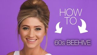 HOW TO | 60s Beehive Hair Look | Superdrug