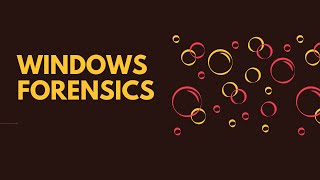 Introduction to Windows Forensics | Webinar | Digital Forensics | #cybersecurity #digitalforensics