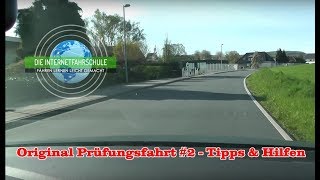 Original Prüfungsfahrt #2 - Tipps & Hilfen - Fahrstunde - Führerscheinprüfung