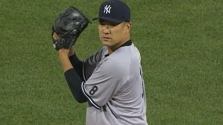 NYY@BOS: Tanaka holds Red Sox to one run over seven