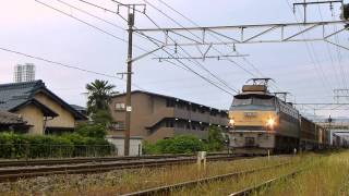 JR貨物　東海道本線　1094レ　EF66-24号機　2013.06.14