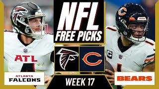 FALCONS vs. BEARS NFL Picks and Predictions (Week 17) | NFL Free  Picks Today
