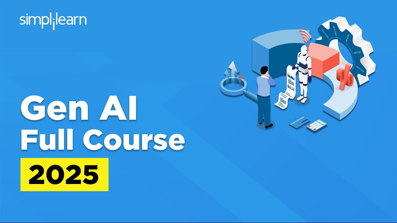 Generative Ai Full Course 2025 Gen Ai Tutorial For Beginners Gen Ai