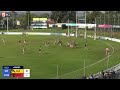 Rd 9 SANFL Snapshot - Glenelg's Corey Lyons snaps over his shoulder