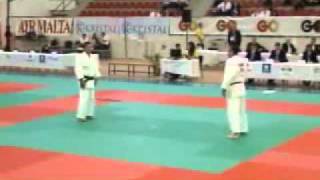 Buczó Zoltán VI. Dan 2009.vs Kodokan Goshin jitsu World Champion 2009