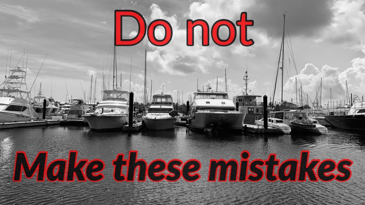 Our Major Boat Insurance Mistakes How To Avoid Them Youtube