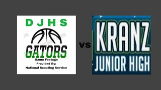 DJHS Boys 7TH Grade A\u0026B vs Kranz Jr. HS and 8th Grade A @ Kranz Jr. HS on 1/15/2025