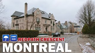 🏘️ Montreal Mansions Redpath Crescent near Downtown Montreal Canada