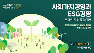 [2021년 공공부문의 사회적 가치 포럼] 제 2회 소셜밸류 라운드테이블(SORT)