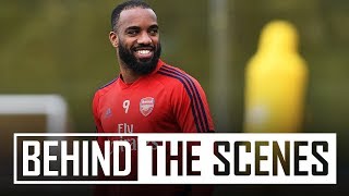 Alexandre Lacazette returns to training | Behind the scenes
