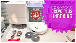 Roborock Qrevo Plus Robot Vacuum & Mop UNBOXING & SET UP  First Look!