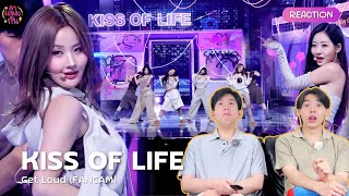 [FANCAM REACTION] KISS OF LIFE (키스오브라이프) - Get Loud | ท่าเต้นสะใจ สไตล์สาวจูบ