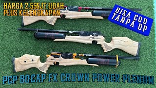 PCP BOCAP FX CROWN POWER PLENUM HARGA PROMO BISA COD TANPA DP