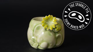 Eggcup Slip Casting Timelapse | The Sparkle Pig