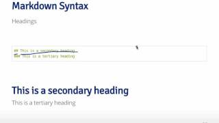 Data Scientist's Toolbox: Basic Markdown