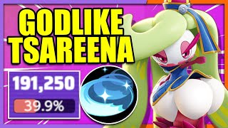 190,000+ Damage Highest I have ever done with TSAREENA | Pokemon Unite