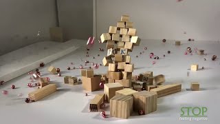 Real Blender tutorial, Keva Plank, Realistic destruction physics BROKEN | De-stressors on Youtube