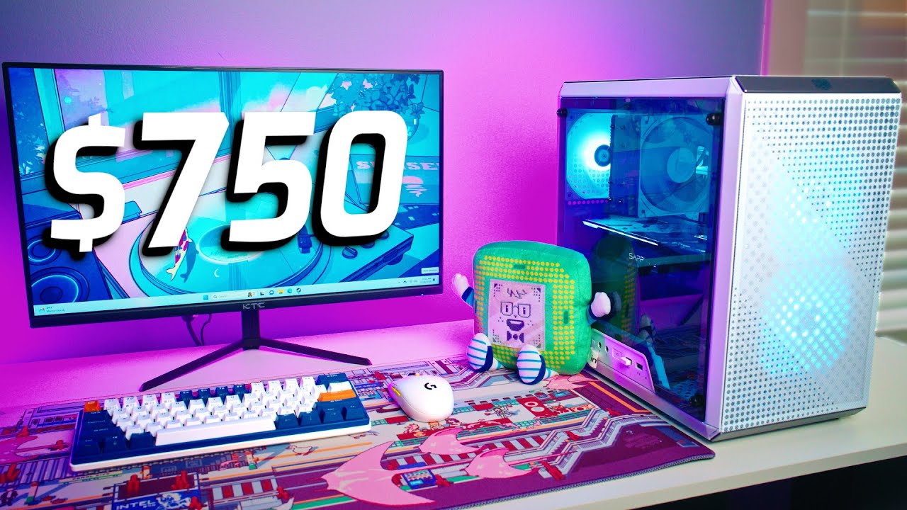 $750 FULL 👑 Budget PC Gaming Setup Guide! - YouTube