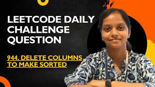 Leetcode | 944 Delete Columns to Make Sorted | Java | Simple Appraoch | Daily Challenge