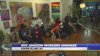 NYC Amazon workers unionize