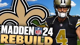 Michael Thomas and Chris Olave Are The NFL's Best Duo! Madden 24 New Orleans Saints Rebuild!
