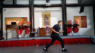 Splitting Fist Slow Demo (五行拳劈拳示范)- Dai Family Xinyi Quan (戴家心意拳）#Kungfu #wushu#心意拳唐宁泰