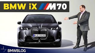 BMW iX M70 - FIRST LOOK!