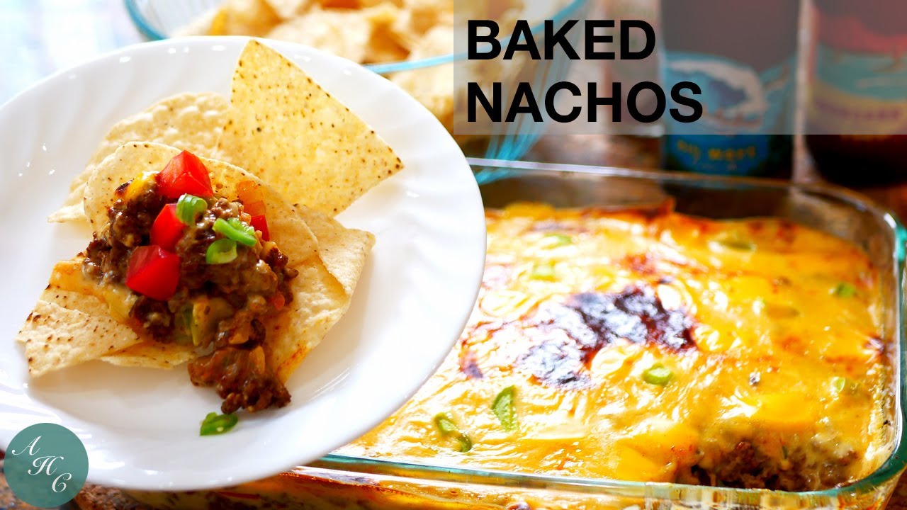 BAKED NACHOS Recipe | Simple And Delicious! - YouTube