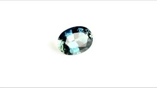 A4067 Natural 0.92ct IF Oval Blue Sapphire