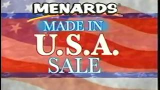 September 23, 2011 - Menards 'Made in the USA' Sale