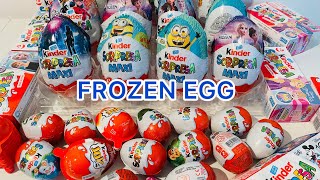 XXL Compilation Frozen Kinder Surprise ASMR Unboxing