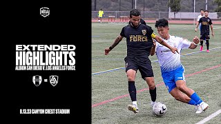 Extended Highlights : ALBION San Diego v. Los Angeles Force