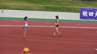 東北総体 女子走高跳 決勝 20171021 濱田160①×