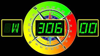 6 Minutes (360 Seconds) Countdown (Compass Version, Remix BBC Countdown 2018, 50FPS)