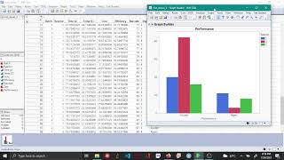 Bar chart using Graph builder - JMP